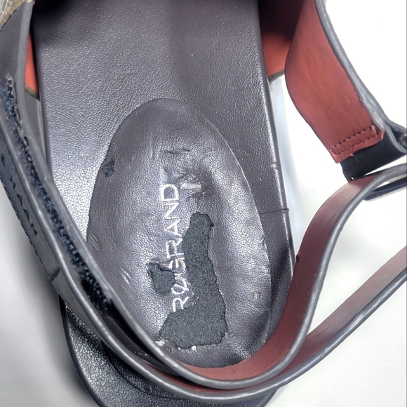 Cole Haan Zero Grand Sandals Size 9.5B Reptile Snake Pattern - Picture 8 of 10